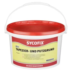 Tapezier-/Putzgrund weiß für Innen 2,5 L^Sycofix Hot
