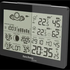 Technoline Wetterstation WS 6760 schwarz