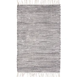 Teppich Kentucky 60 x 120 cm schwarz/weiß* New