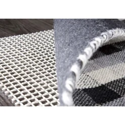 Teppich Teppich-Stop 160 x 230 cm Weiß Gitter^ Sale