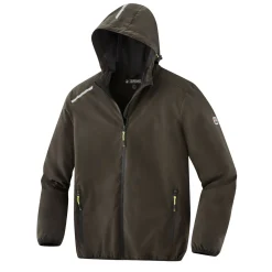 Terrax Workwear Arbeitsjacke dunkelgrün-limette Größe 3XL