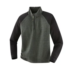 Sweattroyer dunkelgrün-schwarz Größe M^Terrax Workwear