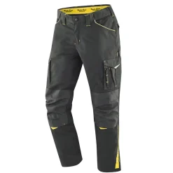 Arbeitshose schwarz gelb Gr. 54^Terrax Workwear Best