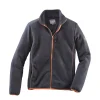 Terrax Workwear Fleecejacke schwarz-orange Größe 3XL