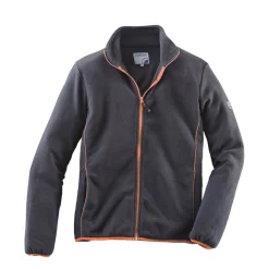 Terrax Workwear Fleecejacke schwarz-orange Größe 3XL