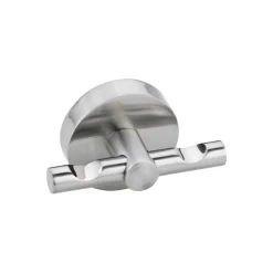 Tesa Doppel-HandtuchhakenMoon Edelstahloptik