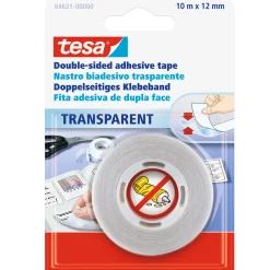 Doppelseitiges Klebeband transparent 10m x 12 mm^Tesa Clearance