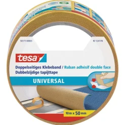Doppelseitiges Klebeband universal 10 m x 50 mm^Tesa New