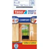 Fliegengitter Comfort für Türen anthrazit 2 x 2,20m inkl Klettband^Tesa Hot
