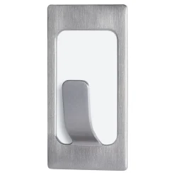 Tesa Haken Powertstripe Small Metallic Rechteck 2 Haken und 4 Strips