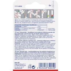 Klebestreifen für Tapete und Putz 6 Stück Traglast 6 x 1 kg^Tesa Best