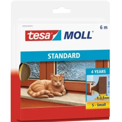 Langlebiger Schaumstoff 6 m braun für Spalten von 1-3 5 mm*Tesa Online