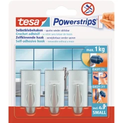 Tesa Mini-Haken Trend mattchrom