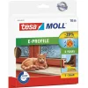 moll-Profilgummi E-Profil weiß^Tesa