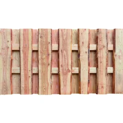 Zaunserie „JÜTLAND“, Lärche, 180 x 90 cm, Bretter sägerau, mit Baumkante*TETZNER & JENTZSCH Online