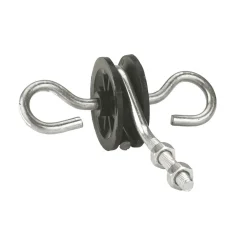 Togriffisolator M6 schwarz 10 Stück