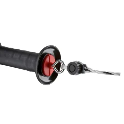 Torgriff mit Seil- und Litzenanschluss schwarz für 10-20 mm^ Outlet