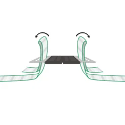 Torgriffverbinder Litzclip 4 cm 4 Stück