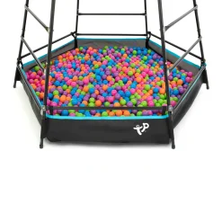 TP Toys Klettergerüst Explorer 208x318x201cm Schwarz