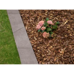 Trapezmähkante Flexi anthrazit 24 x 12 x 4 cm^ Discount