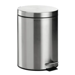 Treteimer 12 L 25 x 38 cm Edelstahl matt oder glänzend