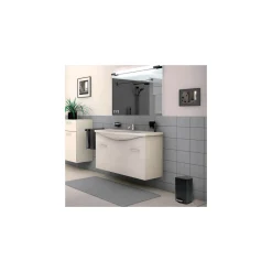 Treteimer AKIRA matt-black 5 L