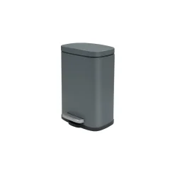 Treteimer AKIRA matt-grey 5 L