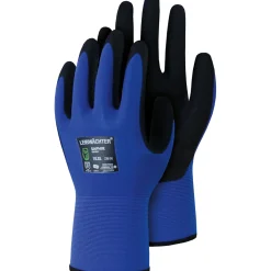 Handschuh Saphir mit Nitril-Beschichtung Größe 6*Triuso
