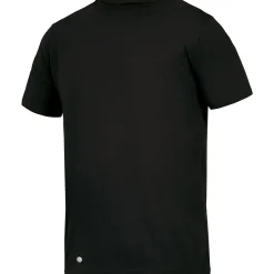 Triuso Rundhals T-Shirt schwarz Größe L