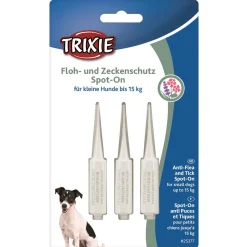 Floh/Zeckenschutz Spot-On für kleine Hunde bis 15 kg^Trixie New