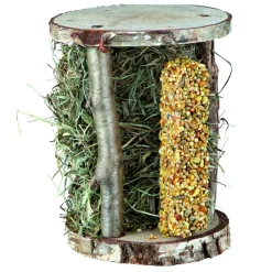Holzturm HeuKnusperstange 13 x 17 x 13 cm*Trixie New