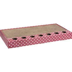 Kratzpappe mit Spielzeug pink 48 x 25 cm^Trixie Sale