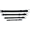 Trixie Premium Halsband schwarz M-L 35-55 cm