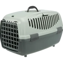 Trixie Be Eco Transportbox Capri 1 Größe XS 32 x 31 x 48 cm anthrazit/grau-grün