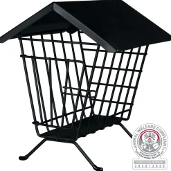 Trixie Heuraufe zum Aufstellen mit Dach 20 x 23 x 20 cm schwarz