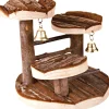 Klettergerüst für Hamster Naturholz 14 cm*Trixie Clearance