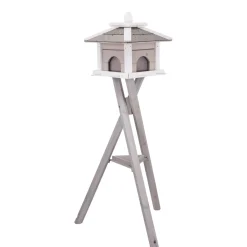 Trixie natura Futterhaus mit Ständer 46 x 35 x 46 cm 1,35 m