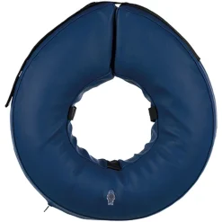 Trixie Schutzkragen aufblasbar blau M-L 45-57cm