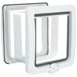 4-Wege Freilauftür Größe XL 24 x 28 cm weiß*Trixie