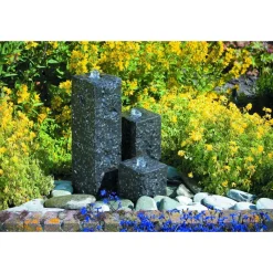 Ubbink Wasserspiel-Set Modena inkl Pumpe und LED-Beleuchtung