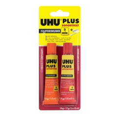 UHU Zwei-Komponenten-Klebstoff plus sofortfest 35 g