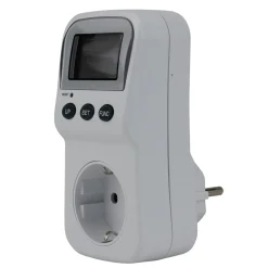 Unitec Energiekosten-Messgerät weiß