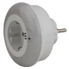 LED-Nachtlicht mit Steckdose weiß^Unitec Sale