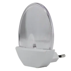 Unitec LED-Nachtlicht oval weiß