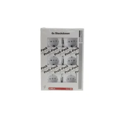 Unitec Profi-Pack Steckdosen ultraweiß Imola