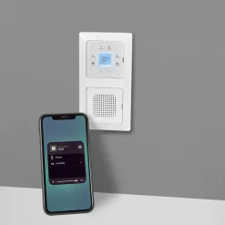 Unitec Unterputz-Radio mit Touchfunktion und Bluetooth weiß