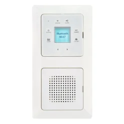 Unitec Unterputz-Radio mit Touchfunktion und Bluetooth weiß