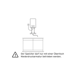 Obertischspeicher VEN 5/7-5 O drucklos 5 Liter*Vaillant Hot