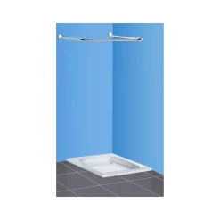 Valblue Duschgestänge 25 mm chrom