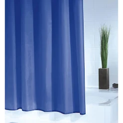 Duschvorhang Universal Folie 240 x 180 cm ultramarinblau*Valblue Sale
